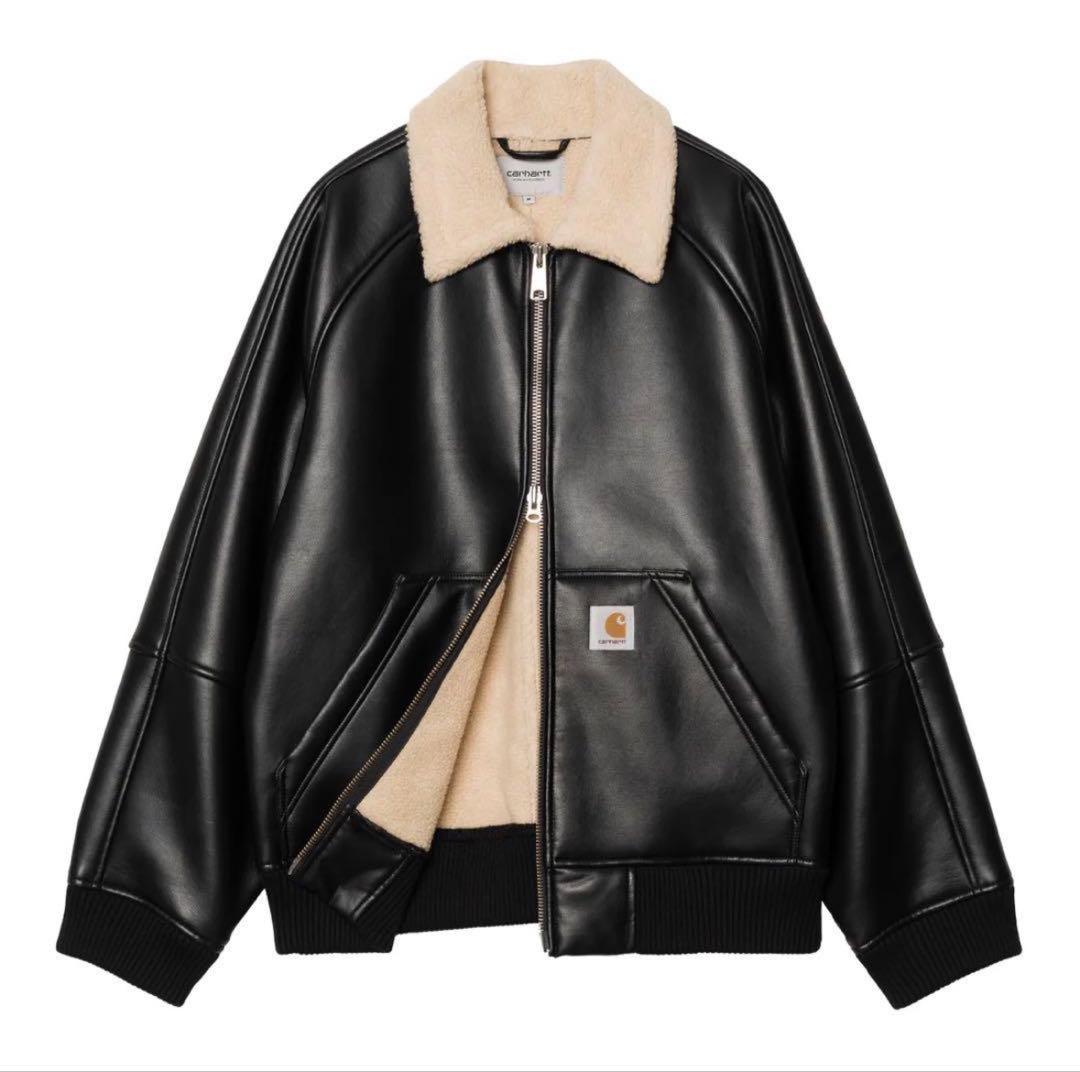 ジャケット・アウター Carhartt Shepton Jacket Black Natural xs