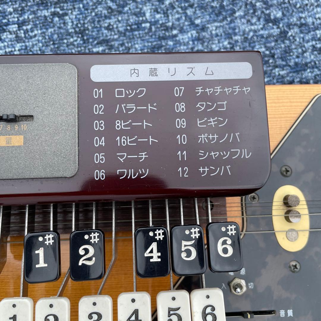 SUZUKI スズキ 電気大正琴TES-150 山びこ 5弦 琴 (動作確認済)