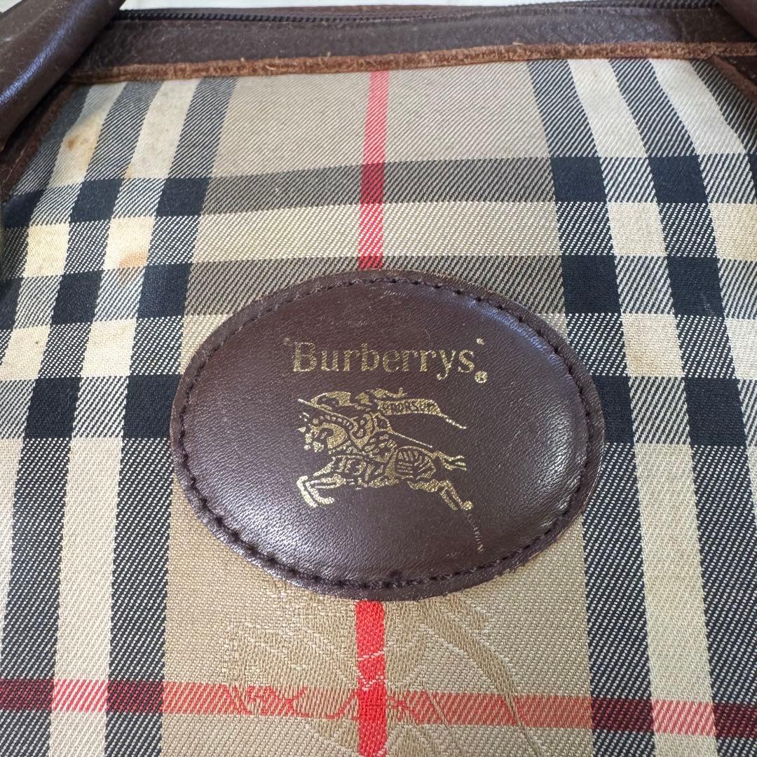 Burberrys バーバリーズ　ボストンバッグ　ノバチェック　ヴィンテージ