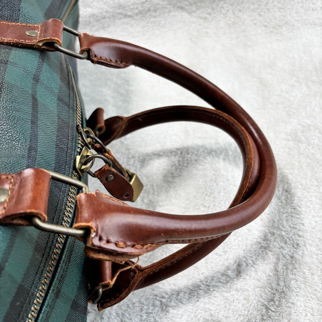 ✨️美品 ポロラルフローレン ボストンバッグ 2WAY PVCレザー グリーン