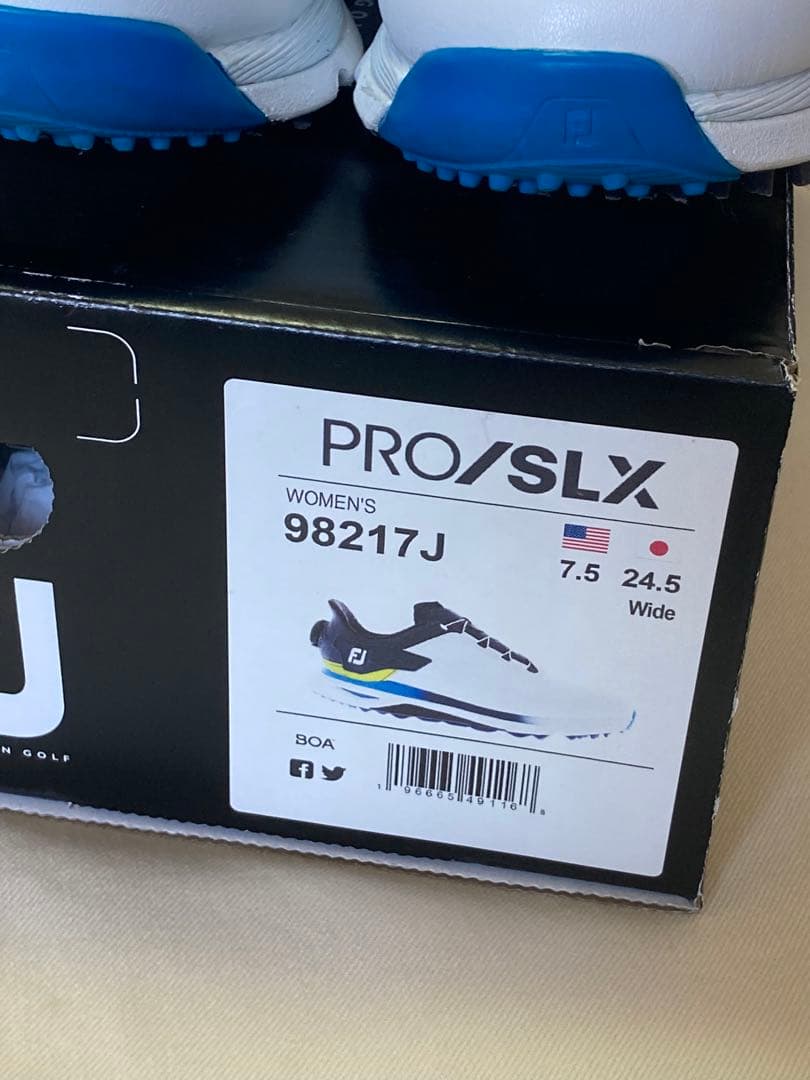 FootJoy ゴルフシューズ ホワイト レディース 24.5cm