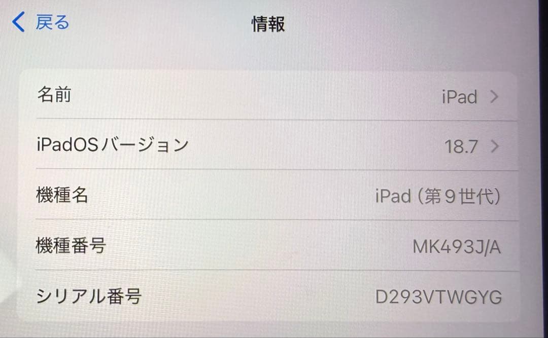 【極美品】iPad第9世代 64GB WiFi＋Cellular