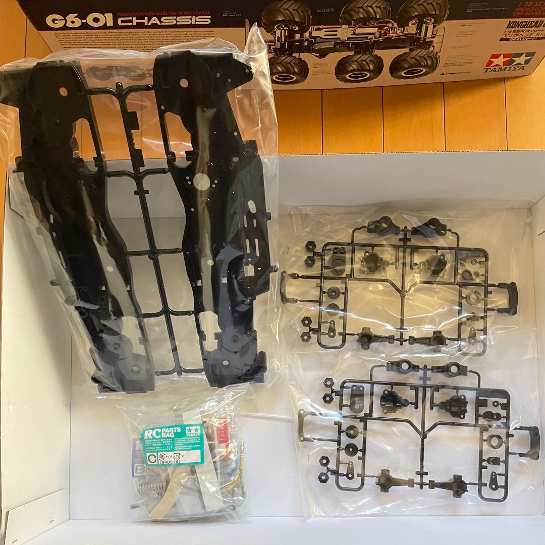 タミヤ　1/18RC コングヘッド6×6（G6-01シャーシ）