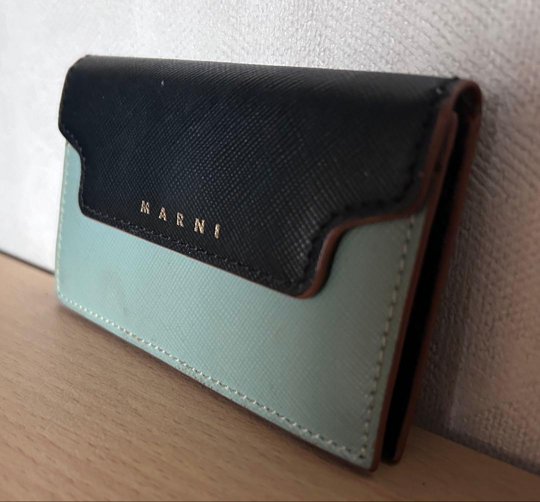 MARNI マルニ 名刺入れ カードケース レザー 美品