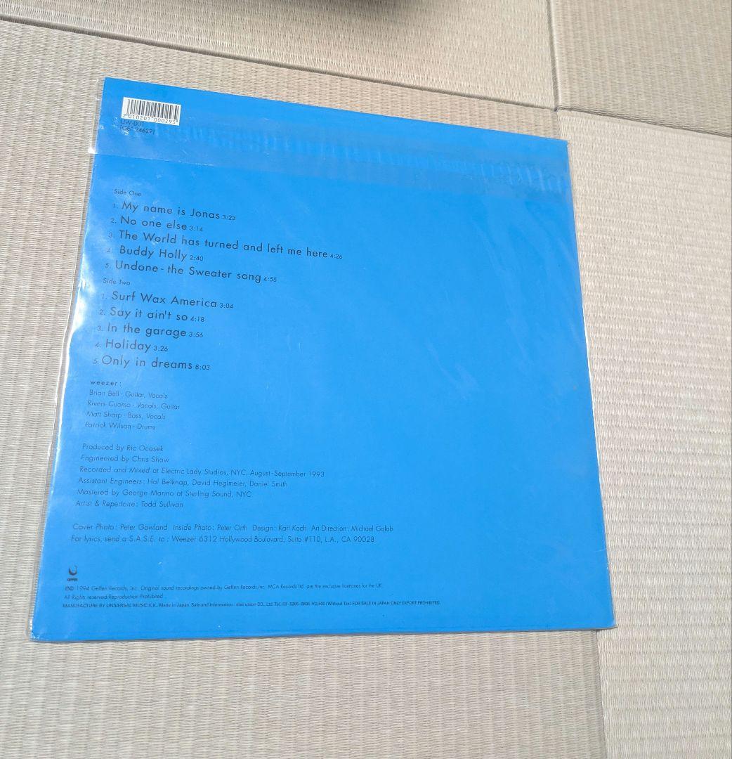 未開封 Weezer アルバム Blue Album アナログLPレコード国内盤