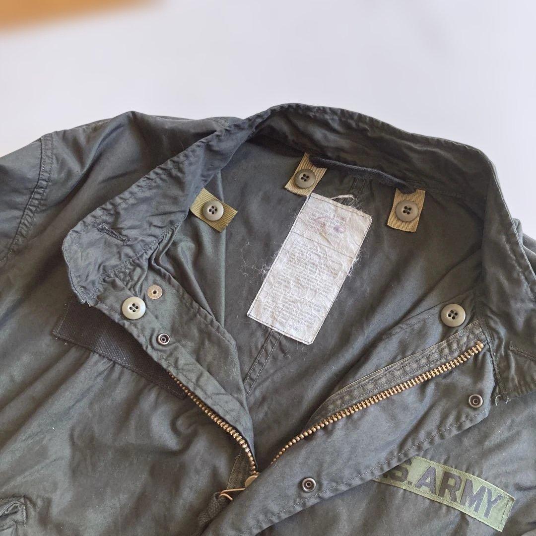 ジャケット・アウター vintage 80s fishtail parka ovev dieblack