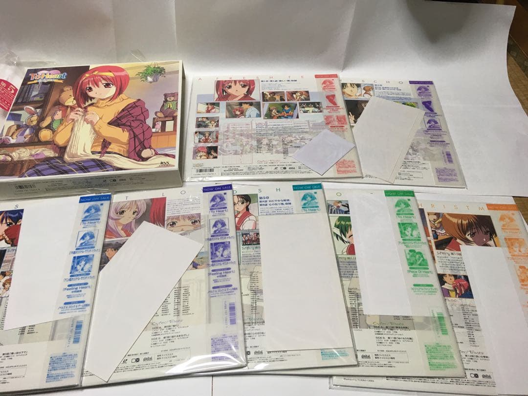 LD アニメToHeart 全6巻 未再生