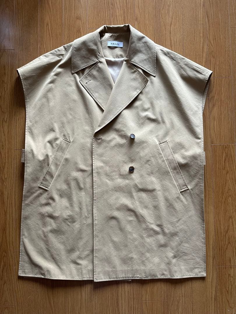 HAILEE trench poncho トレンチコート　ポンチョ ella 春