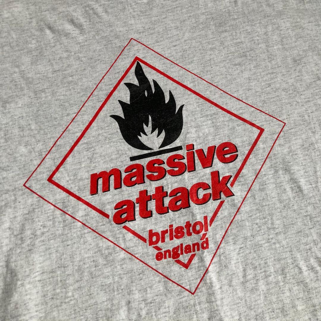 90sマッシヴアタック ビンテージバンドTシャツ ポーティスヘッド ブリストル