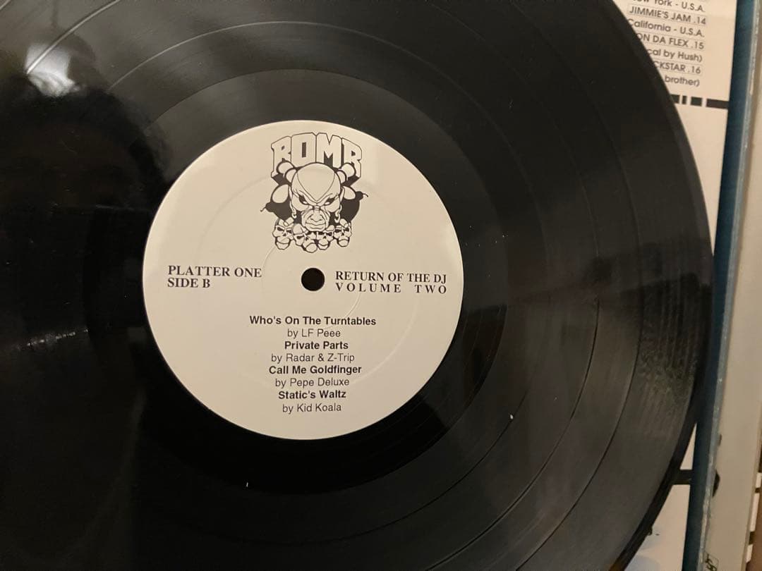 【2LP】Return of the DJ VolumeTwoターンテーブリズム