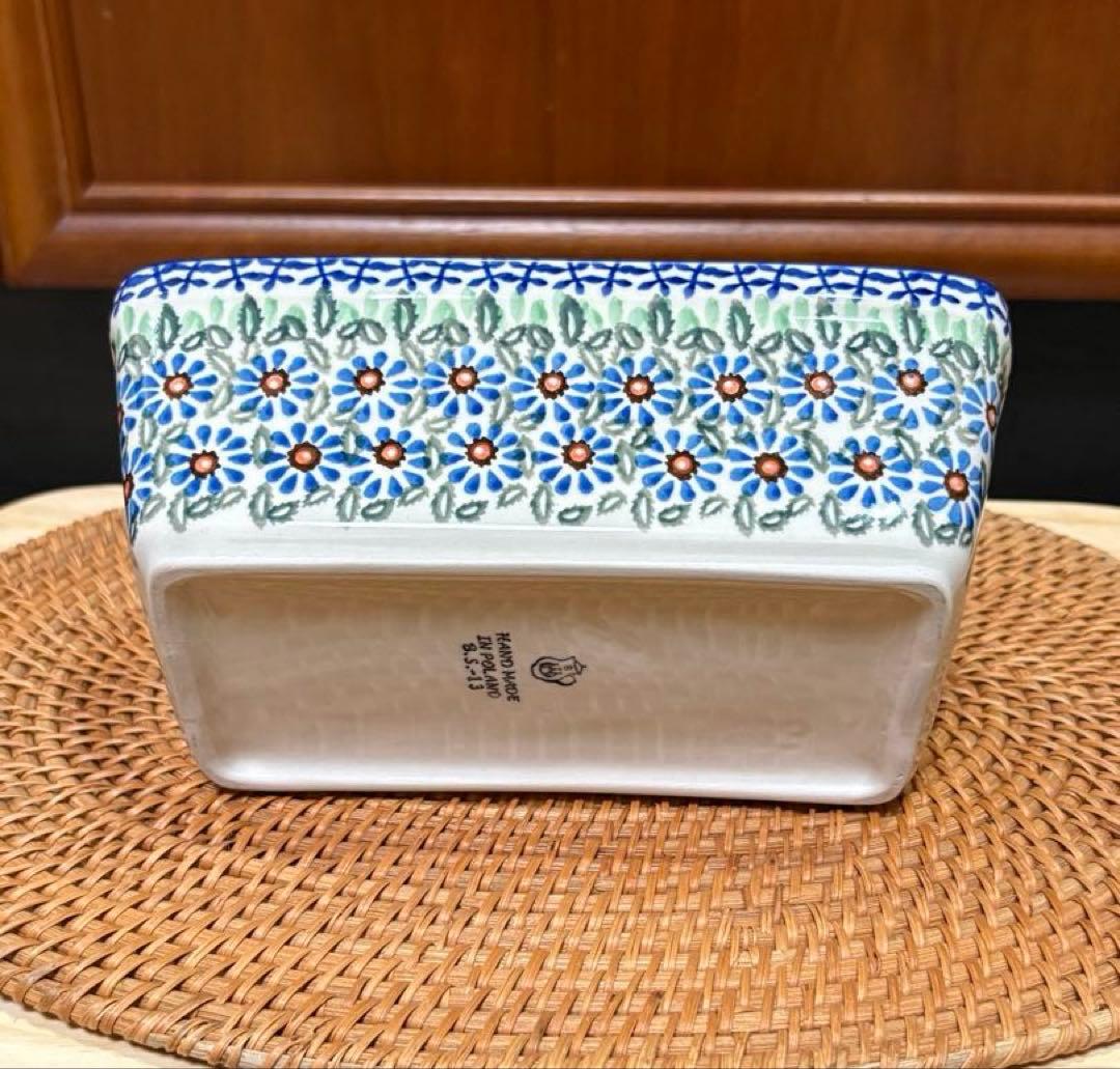 新品　ポーランド食器　ツェラミカ製　オーブンディッシュ 大　ポーリッシュポタリー