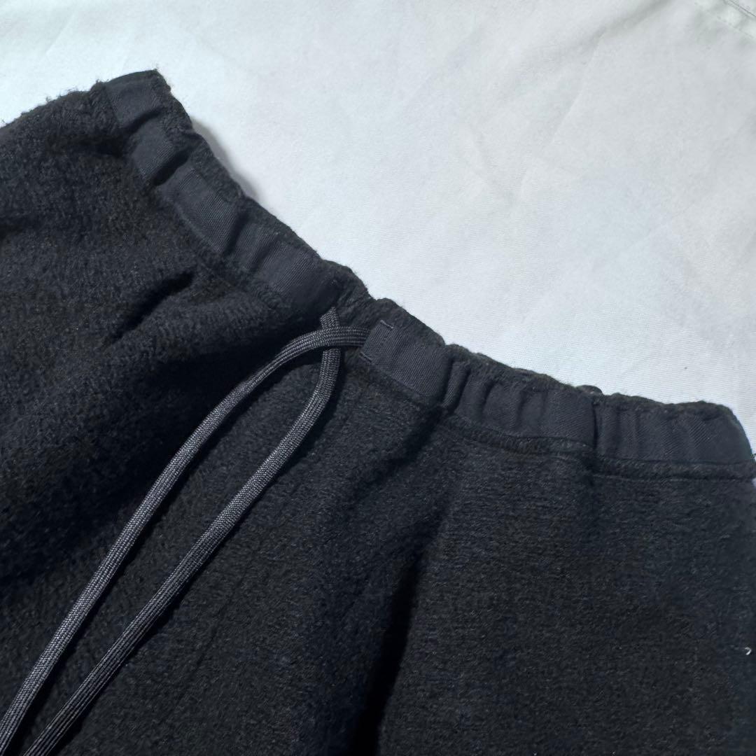 美品✨MB ULTIMATE FABRICウール縮絨サルエルパンツ ブラック S