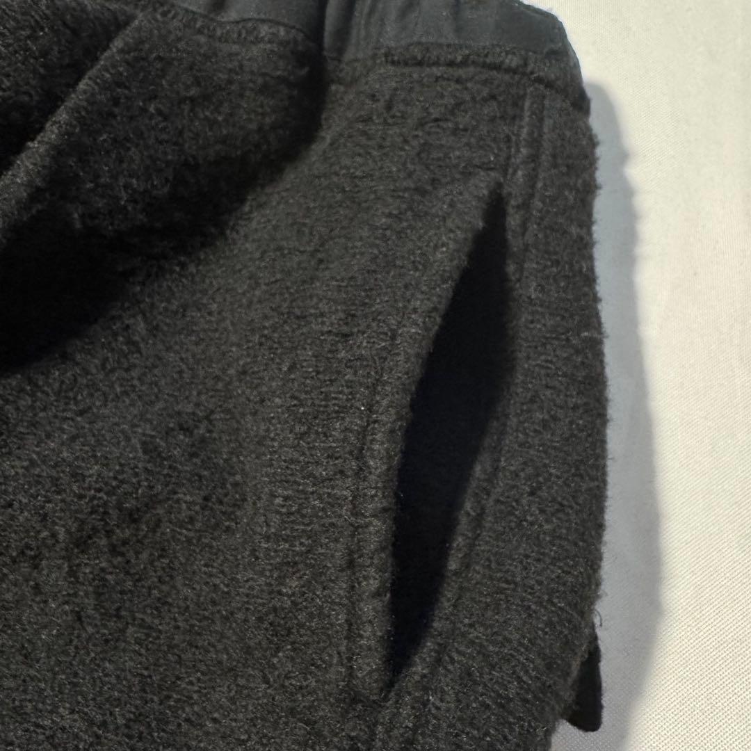 美品✨MB ULTIMATE FABRICウール縮絨サルエルパンツ ブラック S