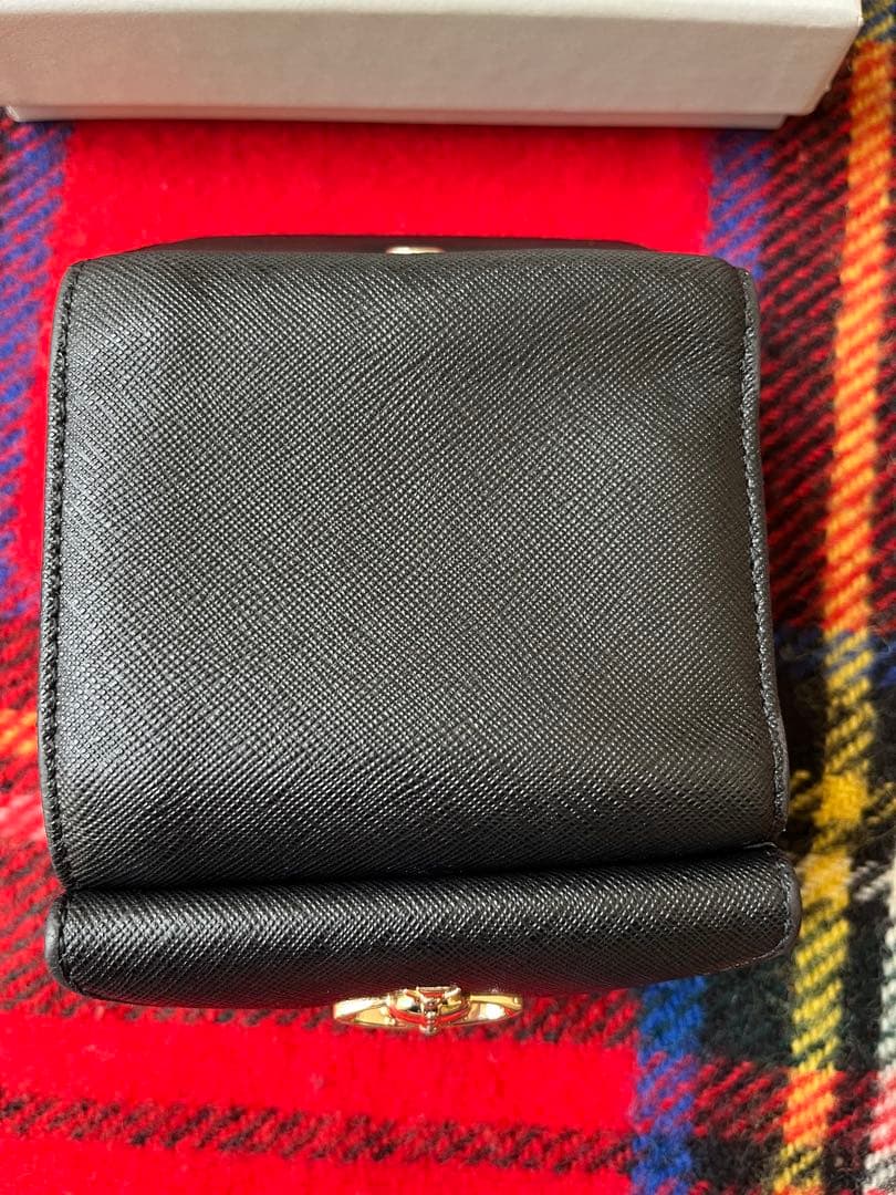 Vivienne Westwood 三つ折り財布 オーブゴールドレザー 箱付き