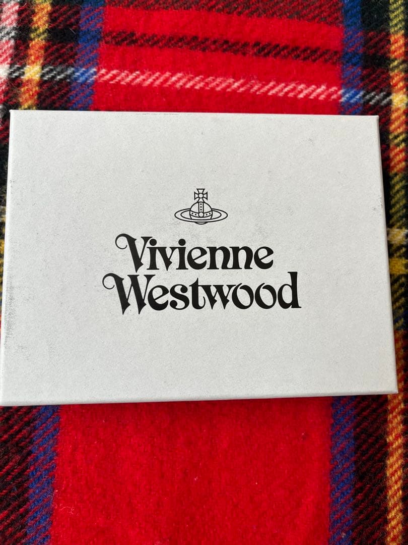 Vivienne Westwood 三つ折り財布 オーブゴールドレザー 箱付き