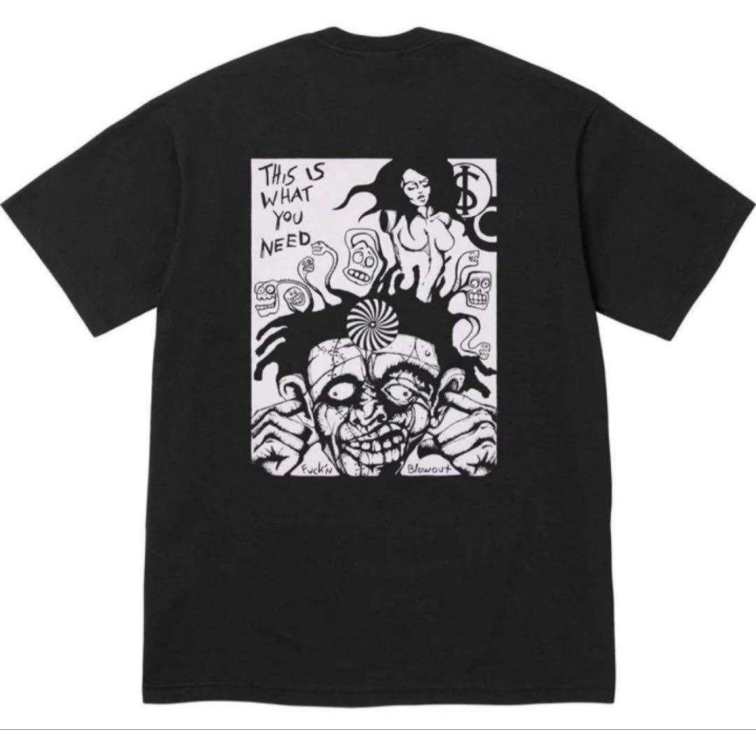 新品 Supreme Fuckin Blowout Tee Black