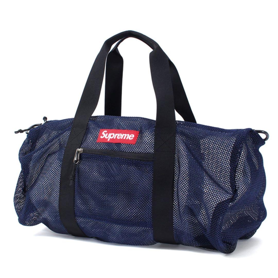 【未使用】Supreme 16SS Mesh Duffle Bag 紺/NAVY