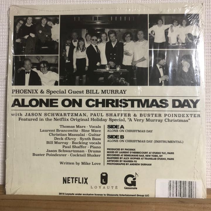PHOENIX/alone on christmas day クリスマス 7\"