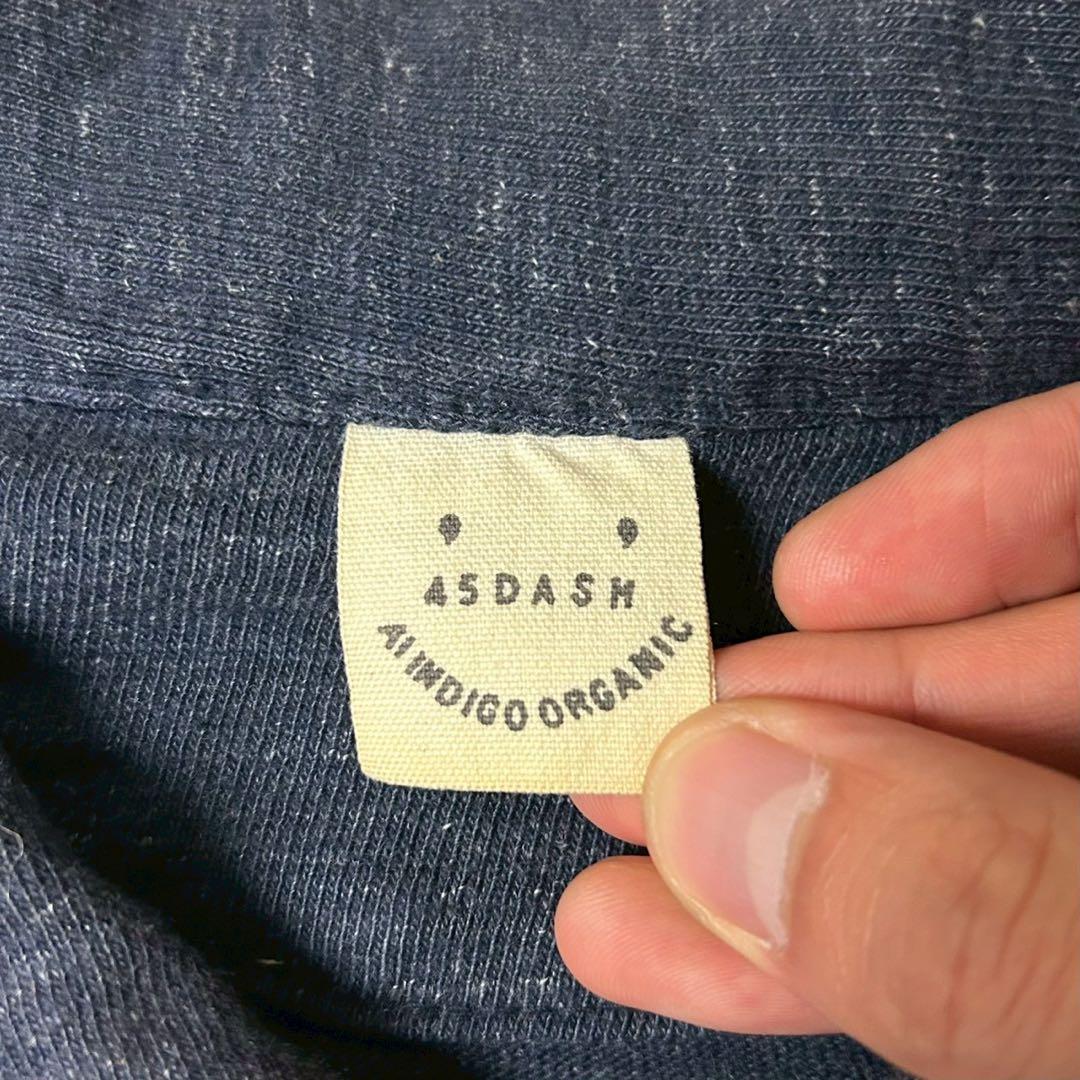 45DASH インディゴ オーガニックコットンジャケット45rpm 45r