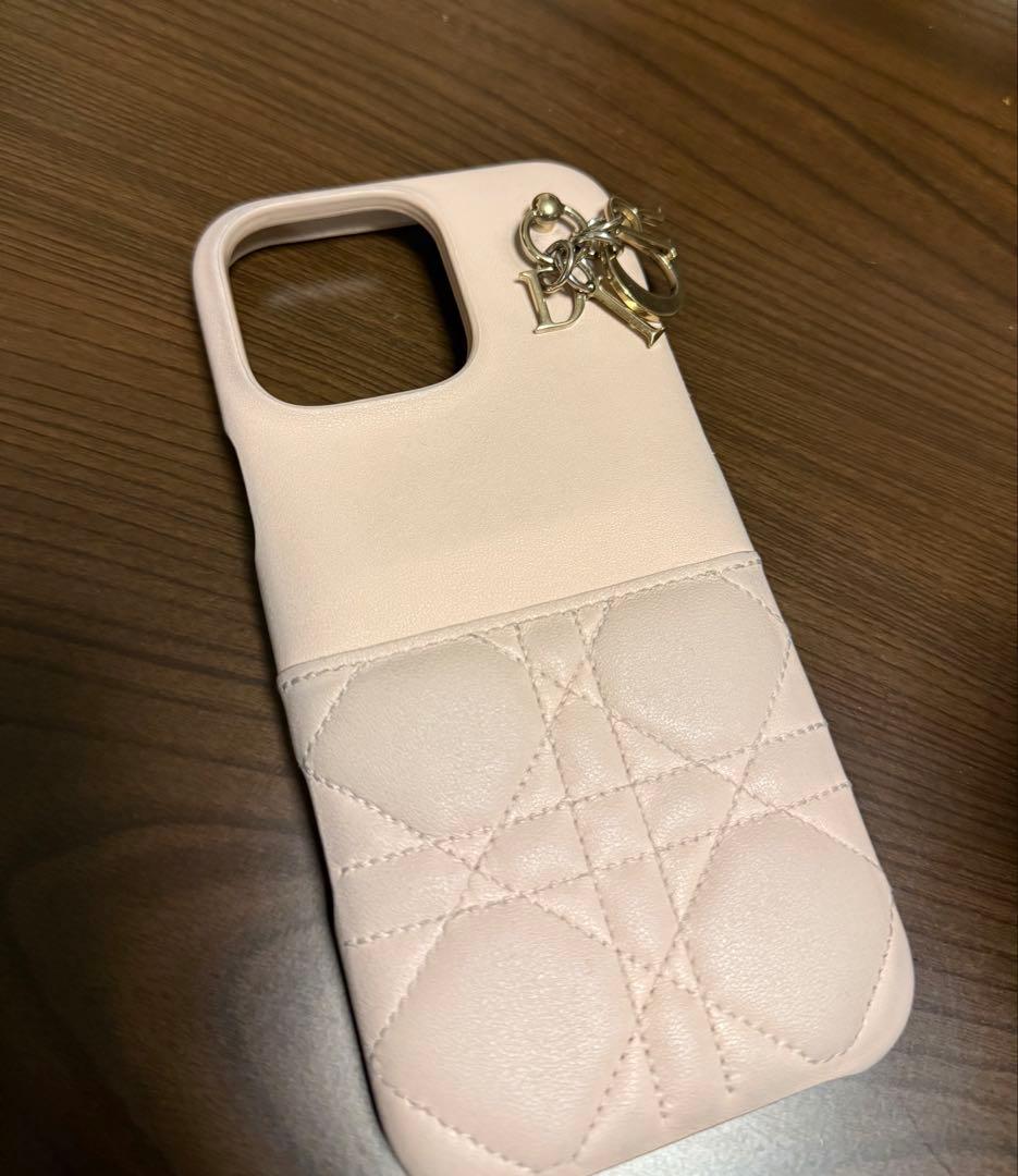 早い者勝ち♡Dior キルティング iPhoneケース ピンク16Pro Max