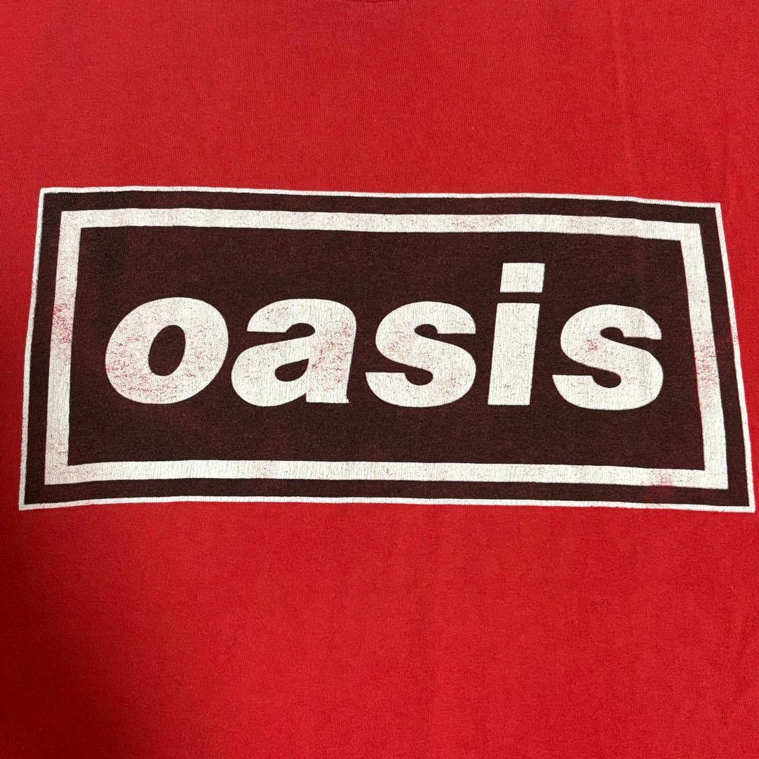 OASIS レア品　90s 本物 ヴィンテージ ロゴ Tシャツ L
