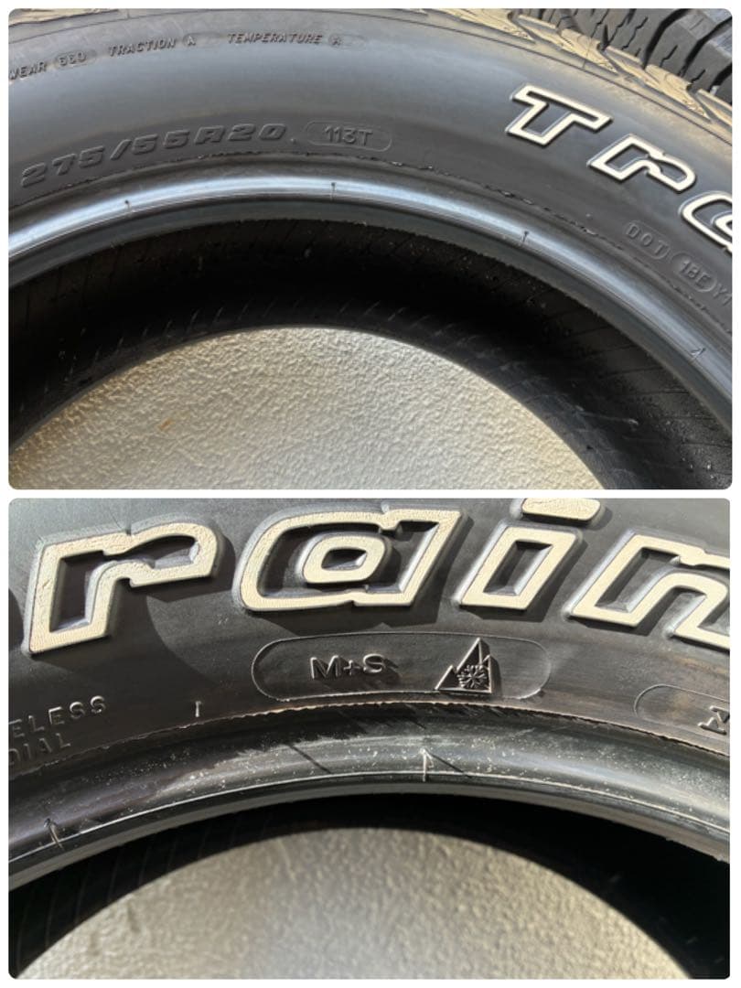 BFGoodrich Trail-TerrainT/A 275/55r20 4本