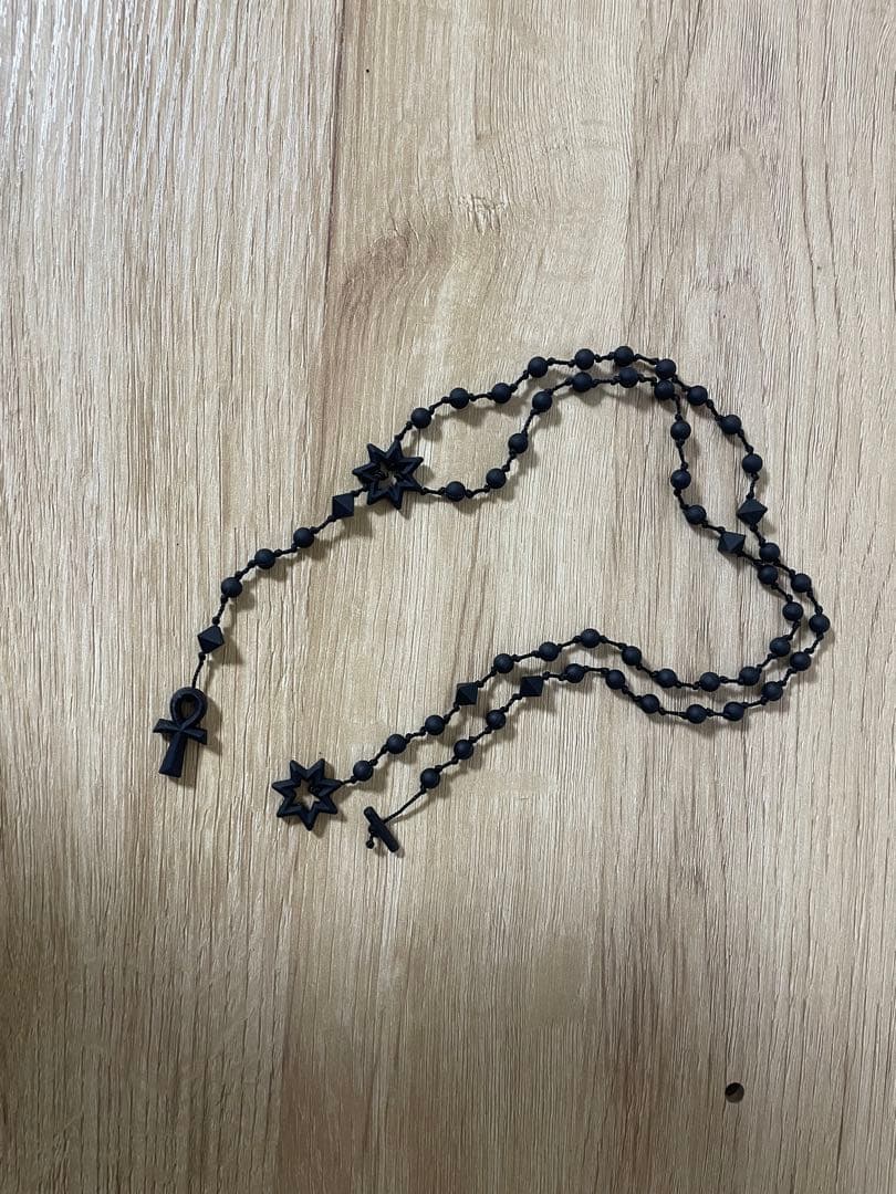 アクセサリー Fake as flower ankh rosary