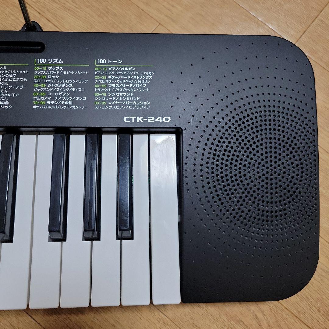 CASIO CTK-240 49鍵盤電子キーボード&YAMAHAキーボードケース