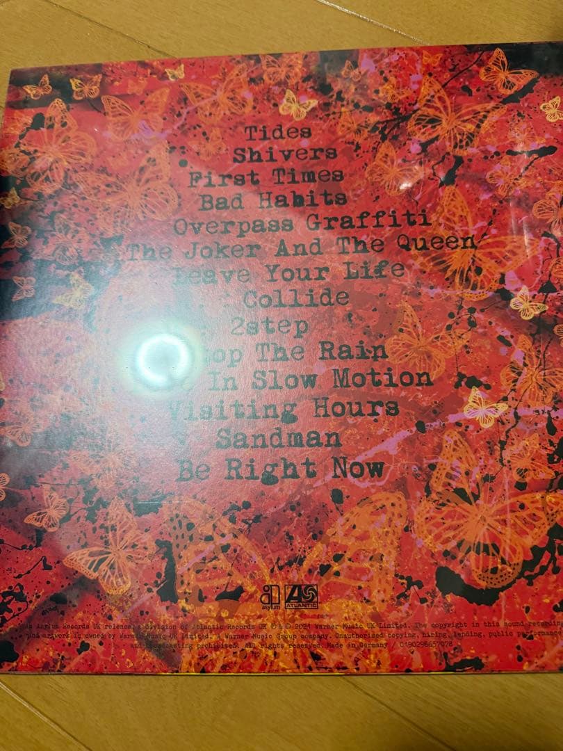 Ed Sheeran X 限定盤、＝二枚セット
