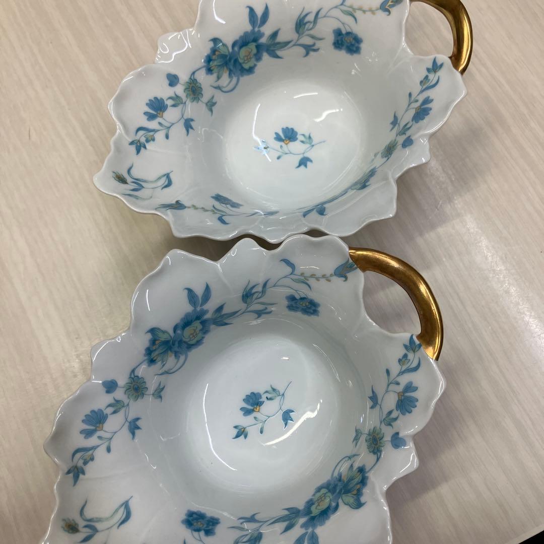 4枚HAVILAND LIMOGES Nankin 深皿