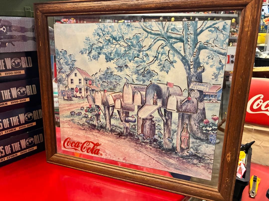 Coca-Cola パブミラー