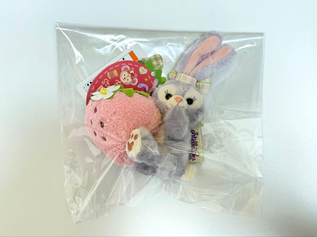 【新品】ハートフェルトストロベリーギフト　ステラルー ぬいぐるみチャーム