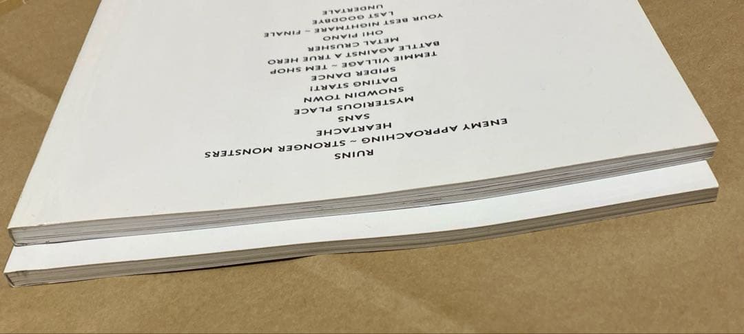 楽譜UNDERTALE Piano Collections, Vol.1&2