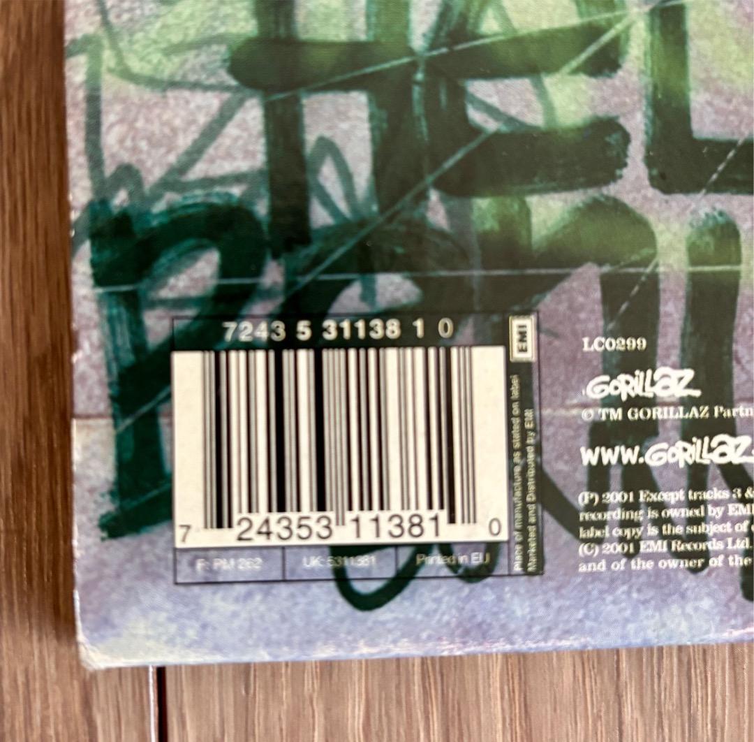 Gorillaz デビューアルバム　レコード　ゴリラズ