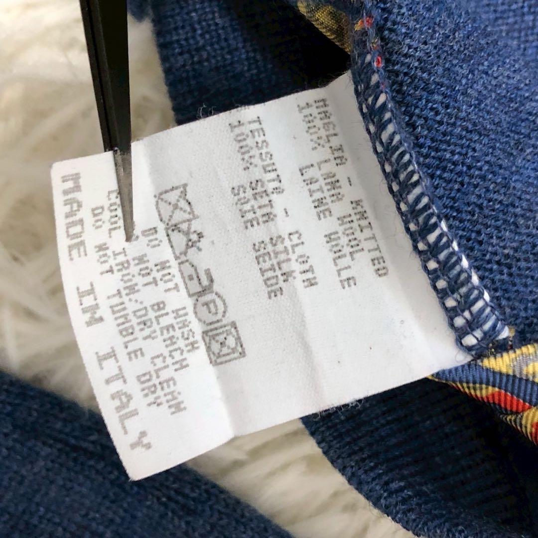 美品◎希少46サイズ◎Etro カーディガン アンサンブル 大きいサイズ