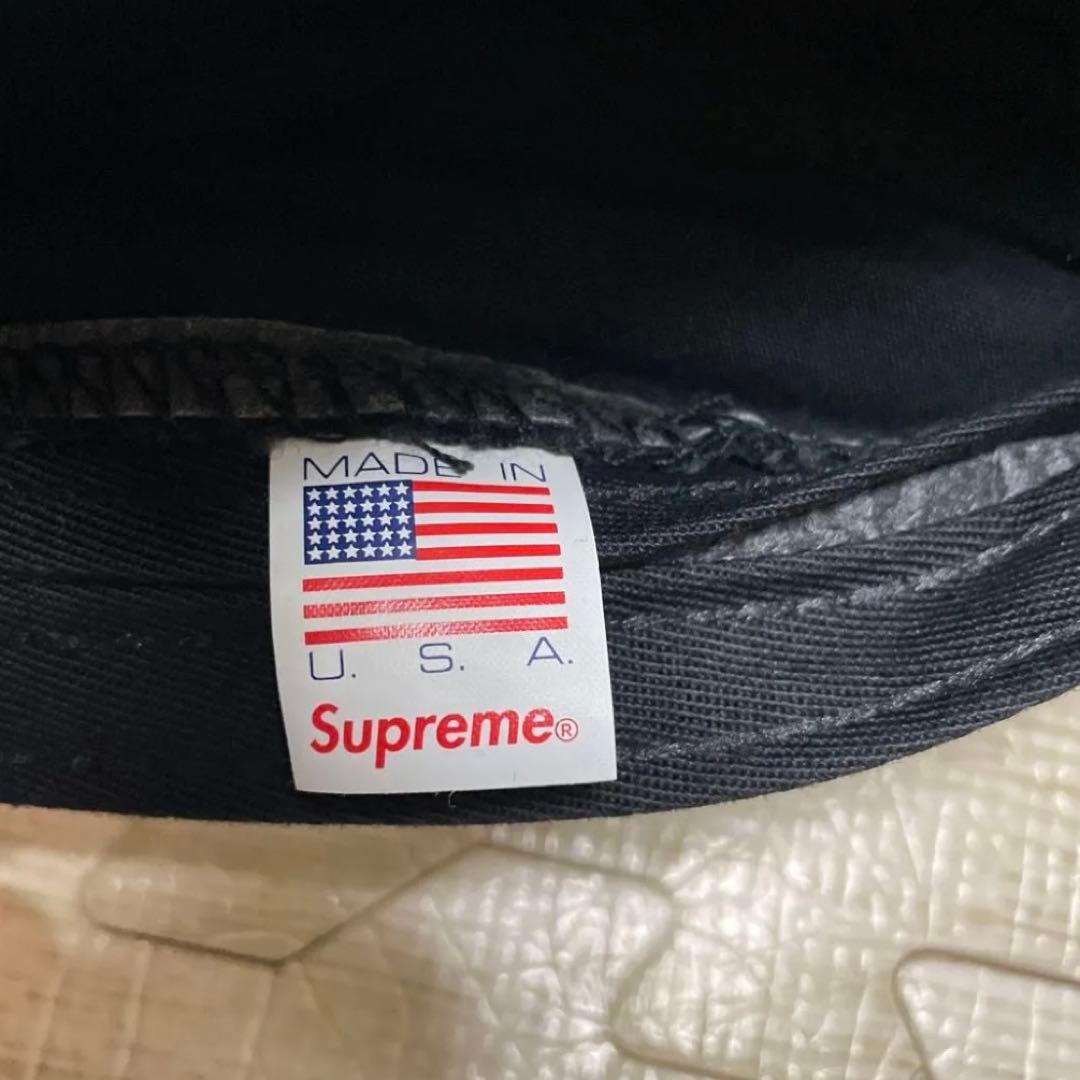 帽子 Supreme Side Zip Camp Cap Black Free hat