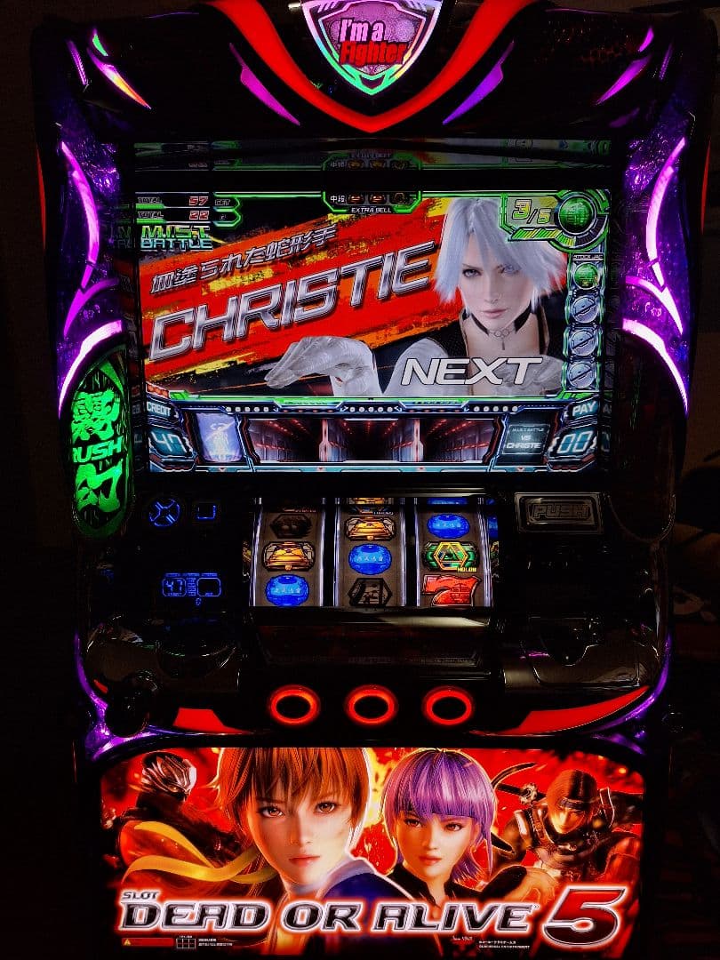 ＳＬＯＴデッドオアアライブ５ＥＫ（ユニバーサルブロス）不要機付き 実機