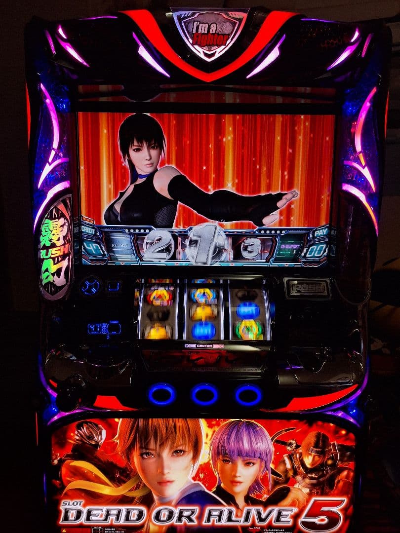 ＳＬＯＴデッドオアアライブ５ＥＫ（ユニバーサルブロス）不要機付き 実機