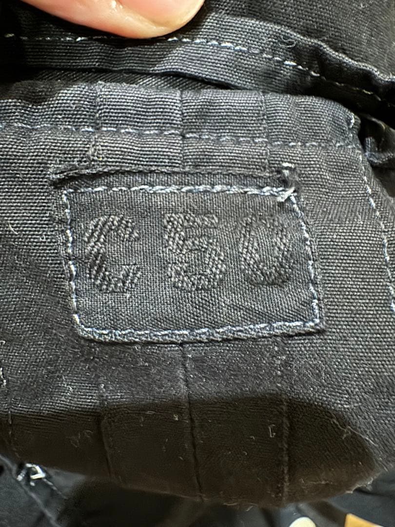 スウェーデン軍　後染め黒染めスノーパーカー　M62 C50