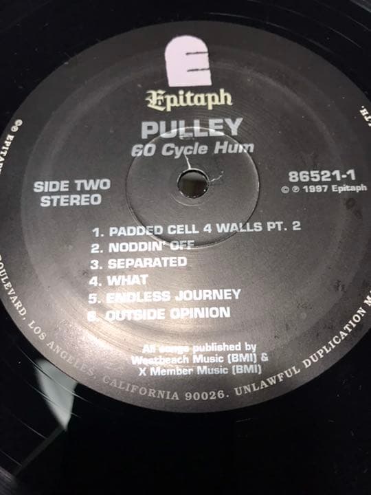 洋楽 PULLEY / 60 CYCLE HUM