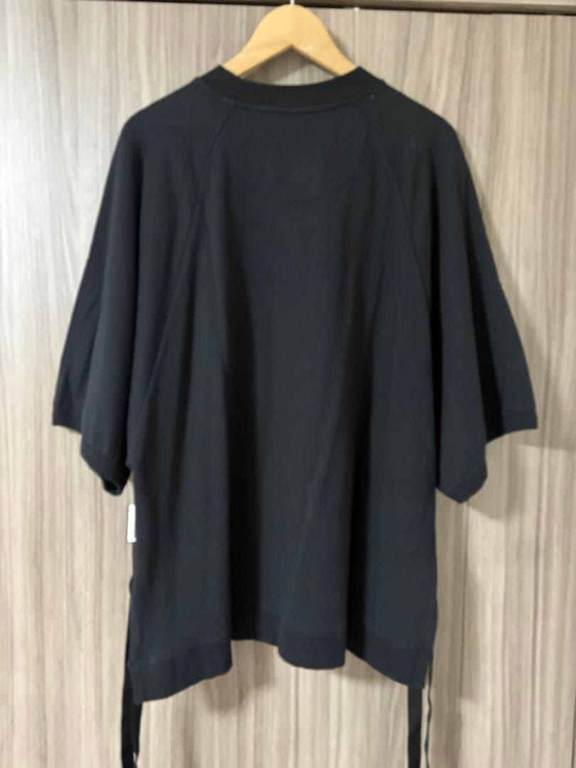 White Mountaineering ブラックTシャツ サイズ0