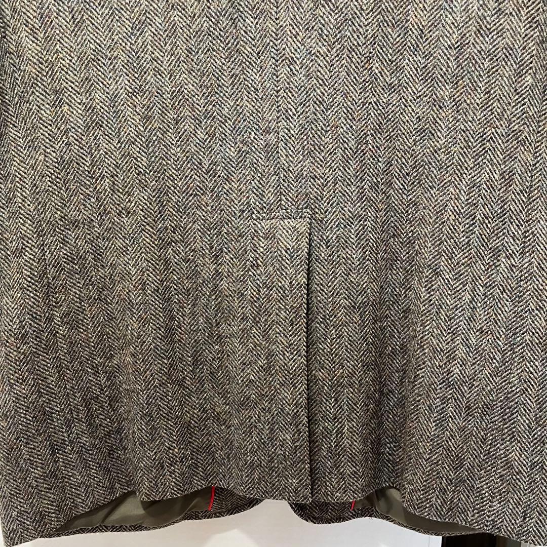 極美品✨J.PRESS胡桃ボタンヘリンボーンブラウンツィード ジャケットAB5