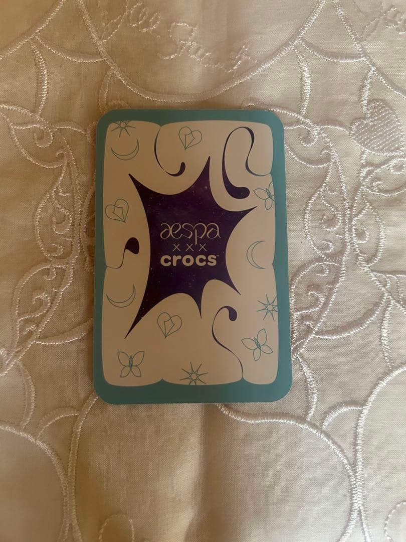 aespa カリナ crocs トレカ クロックス