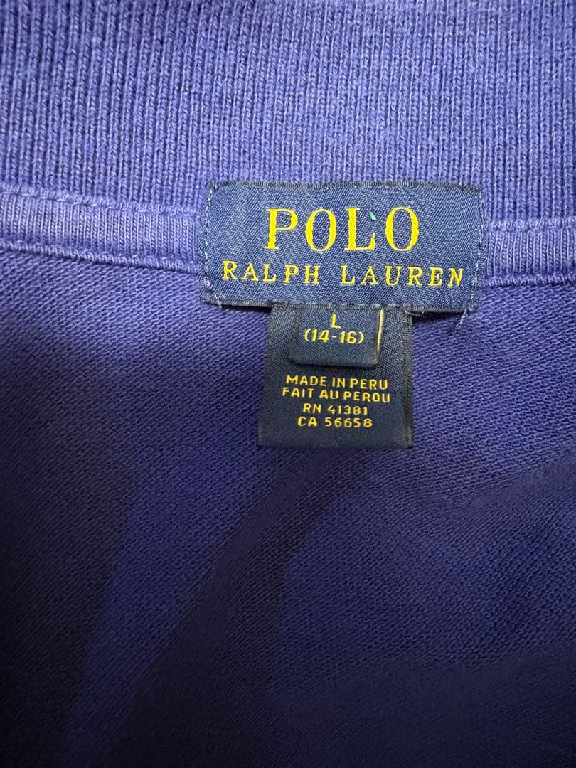 00s Polo Ralph Lauren ポロシャツ ビックポニー y2k