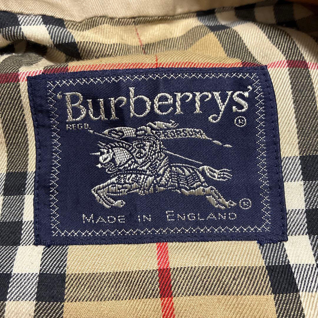BURBERRYSバーバリーズ　ステンカラーコート 80s ビンテージ ベージュ