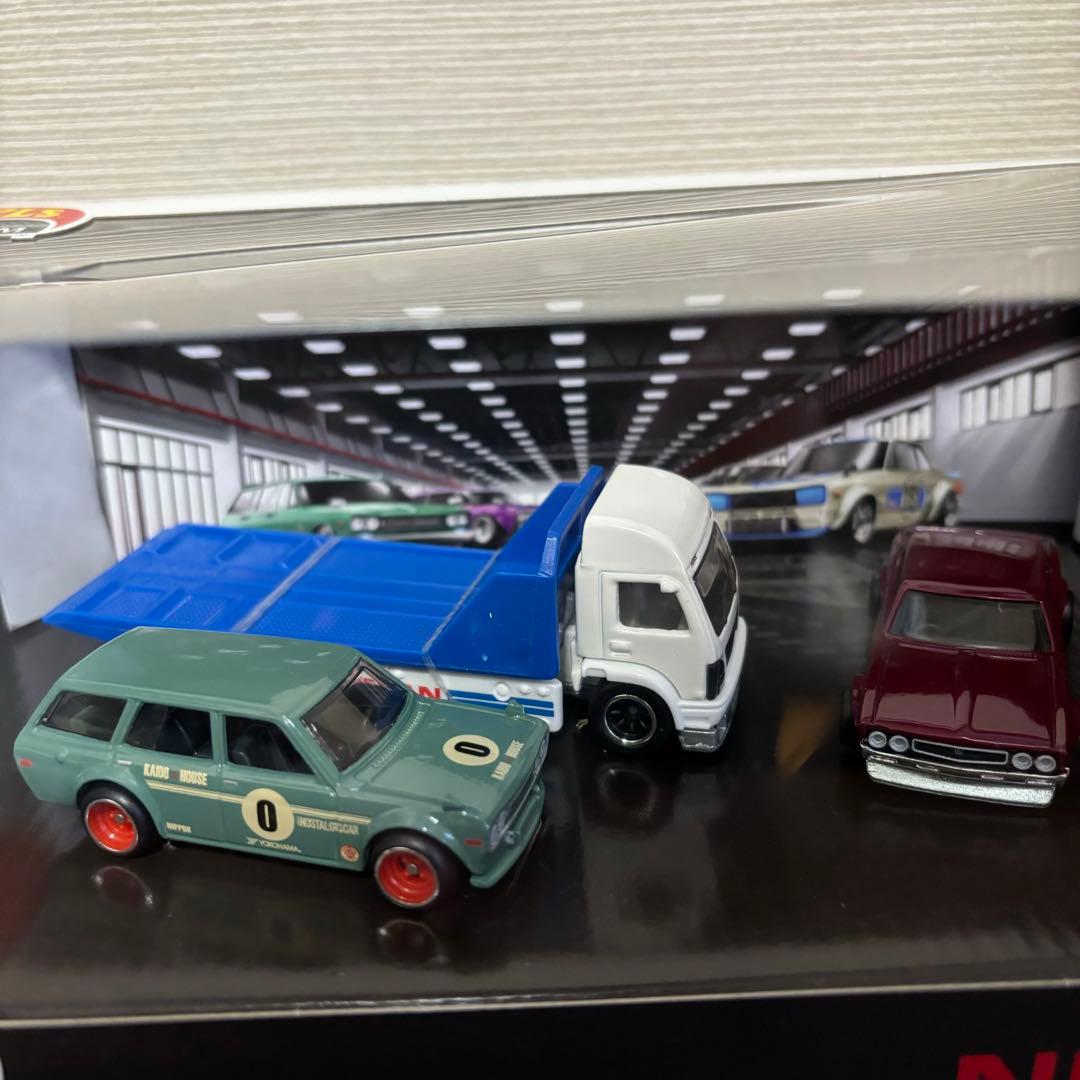 Hot Wheels Nissan ミニカーセット