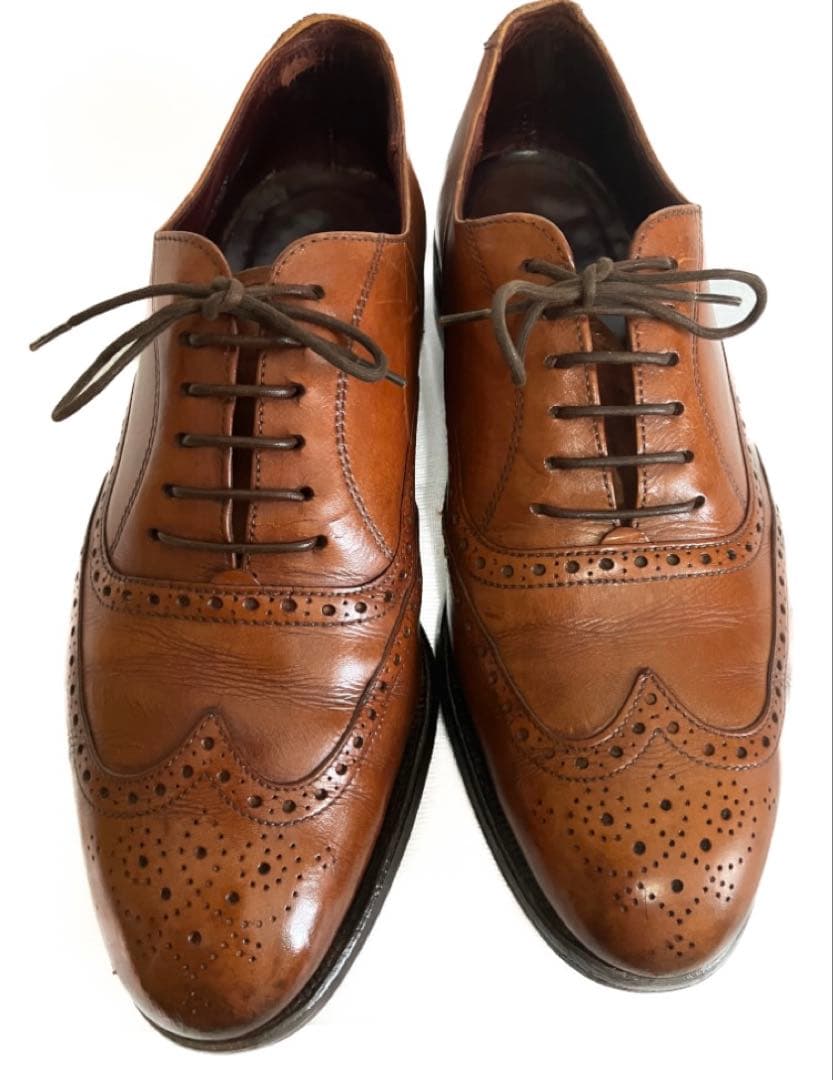 Grenson グレンソン ウィングチップ レザーシューズ