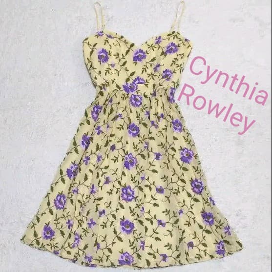 新品☆Cynthia Rowley シンシアローリー お花のワンピース