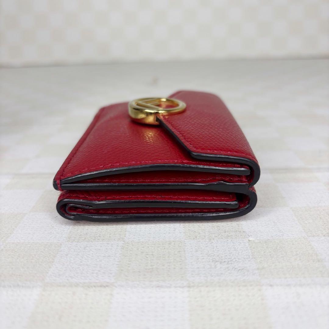 極美品　FENDI フェンディ　三つ折り財布　コンパクトウォレット　M07