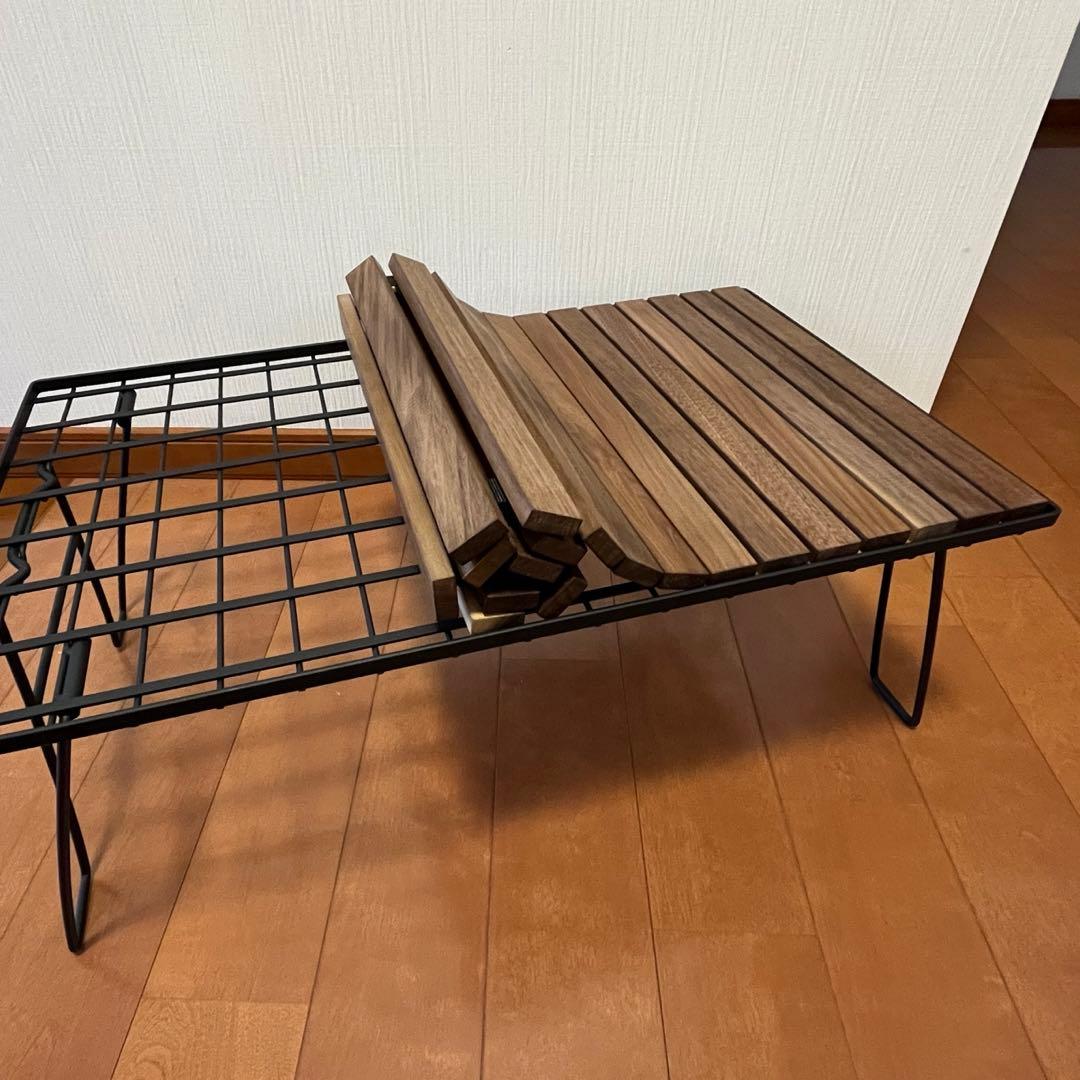 【特別価格】フィールドラック天板　ロールトップ　ウォールナット無垢材⑩